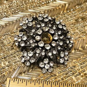 Beautiful brooch sparkle